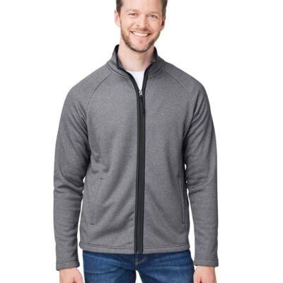 Men's Venture Heathered Stripe Full-Zip Thumbnail