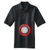 Heavyweight Cotton Pique Polo with Pocket Thumbnail