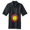 Heavyweight Cotton Pique Polo with Pocket Thumbnail
