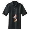 Heavyweight Cotton Pique Polo with Pocket Thumbnail
