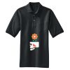 Heavyweight Cotton Pique Polo with Pocket Thumbnail