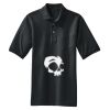 Heavyweight Cotton Pique Polo with Pocket Thumbnail