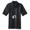 Heavyweight Cotton Pique Polo with Pocket Thumbnail