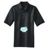 Heavyweight Cotton Pique Polo with Pocket Thumbnail