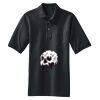 Heavyweight Cotton Pique Polo with Pocket Thumbnail