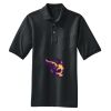 Heavyweight Cotton Pique Polo with Pocket Thumbnail