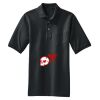 Heavyweight Cotton Pique Polo with Pocket Thumbnail