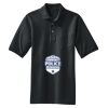 Heavyweight Cotton Pique Polo with Pocket Thumbnail