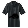 Heavyweight Cotton Pique Polo with Pocket Thumbnail