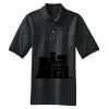Heavyweight Cotton Pique Polo with Pocket Thumbnail