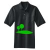 Heavyweight Cotton Pique Polo with Pocket Thumbnail