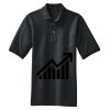 Heavyweight Cotton Pique Polo with Pocket Thumbnail