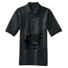 Heavyweight Cotton Pique Polo with Pocket Thumbnail