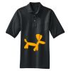 Heavyweight Cotton Pique Polo with Pocket Thumbnail