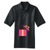 Heavyweight Cotton Pique Polo with Pocket Thumbnail