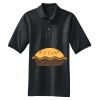 Heavyweight Cotton Pique Polo with Pocket Thumbnail