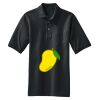 Heavyweight Cotton Pique Polo with Pocket Thumbnail