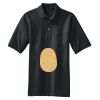 Heavyweight Cotton Pique Polo with Pocket Thumbnail