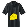 Heavyweight Cotton Pique Polo with Pocket Thumbnail