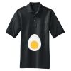 Heavyweight Cotton Pique Polo with Pocket Thumbnail