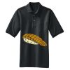 Heavyweight Cotton Pique Polo with Pocket Thumbnail