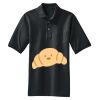 Heavyweight Cotton Pique Polo with Pocket Thumbnail