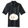 Heavyweight Cotton Pique Polo with Pocket Thumbnail