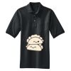 Heavyweight Cotton Pique Polo with Pocket Thumbnail