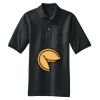 Heavyweight Cotton Pique Polo with Pocket Thumbnail