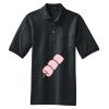 Heavyweight Cotton Pique Polo with Pocket Thumbnail