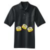 Heavyweight Cotton Pique Polo with Pocket Thumbnail