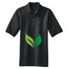 Heavyweight Cotton Pique Polo with Pocket Thumbnail