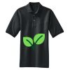 Heavyweight Cotton Pique Polo with Pocket Thumbnail