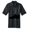 Heavyweight Cotton Pique Polo with Pocket Thumbnail
