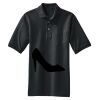 Heavyweight Cotton Pique Polo with Pocket Thumbnail