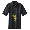Heavyweight Cotton Pique Polo with Pocket Thumbnail