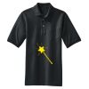 Heavyweight Cotton Pique Polo with Pocket Thumbnail