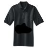 Heavyweight Cotton Pique Polo with Pocket Thumbnail