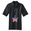 Heavyweight Cotton Pique Polo with Pocket Thumbnail
