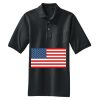 Heavyweight Cotton Pique Polo with Pocket Thumbnail