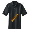 Heavyweight Cotton Pique Polo with Pocket Thumbnail