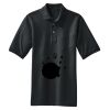 Heavyweight Cotton Pique Polo with Pocket Thumbnail