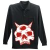 Long Sleeve Silk Touch Polo with Pocket Thumbnail