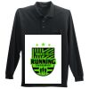 Long Sleeve Silk Touch Polo with Pocket Thumbnail