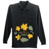 Long Sleeve Silk Touch Polo with Pocket Thumbnail
