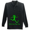 Long Sleeve Silk Touch Polo with Pocket Thumbnail