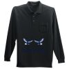 Long Sleeve Silk Touch Polo with Pocket Thumbnail