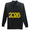 Long Sleeve Silk Touch Polo with Pocket Thumbnail