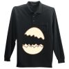 Long Sleeve Silk Touch Polo with Pocket Thumbnail
