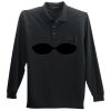 Long Sleeve Silk Touch Polo with Pocket Thumbnail
